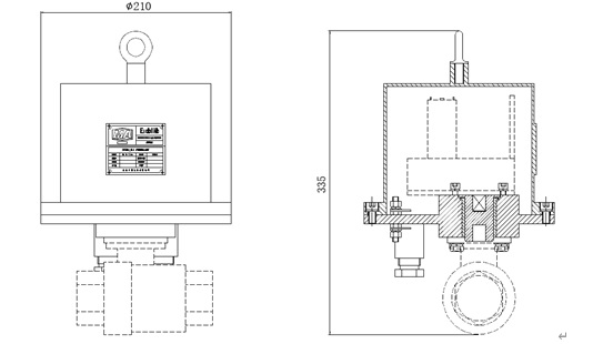 電動球閥外形尺寸